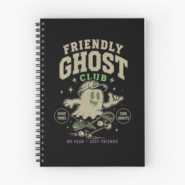 Item preview, Friendly Ghost Club Skateboarder Good Times designed and sold by Anugrah januar.