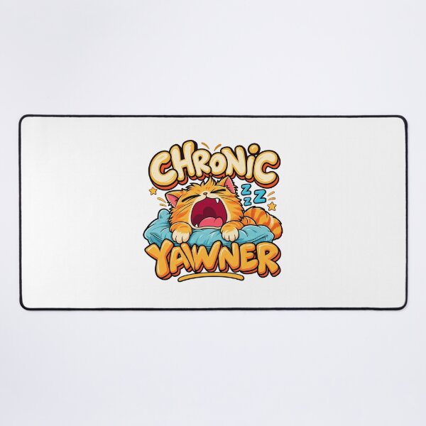 Item preview, Chronic Yawner Sleepy Cat designed and sold by keltee.