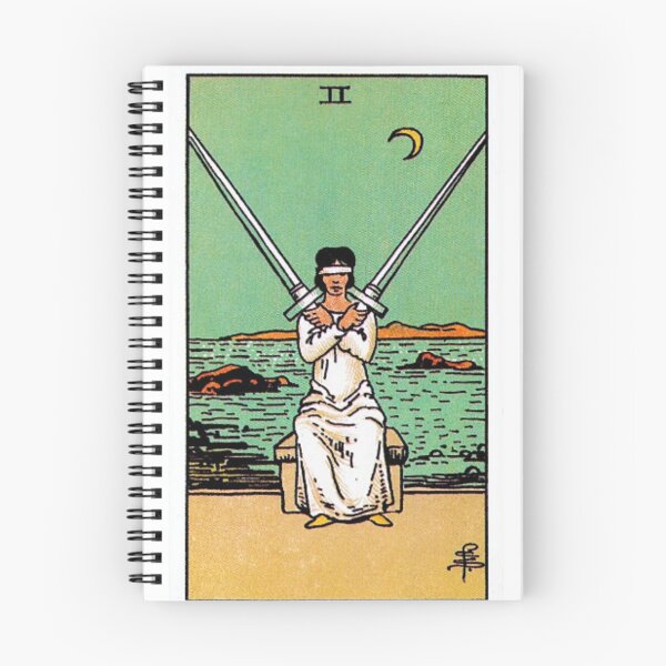 Item preview, Two of Swords Tarot designed and sold by Phantastique Boutique.