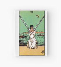 Two of Swords Tarot Hardcover Journal