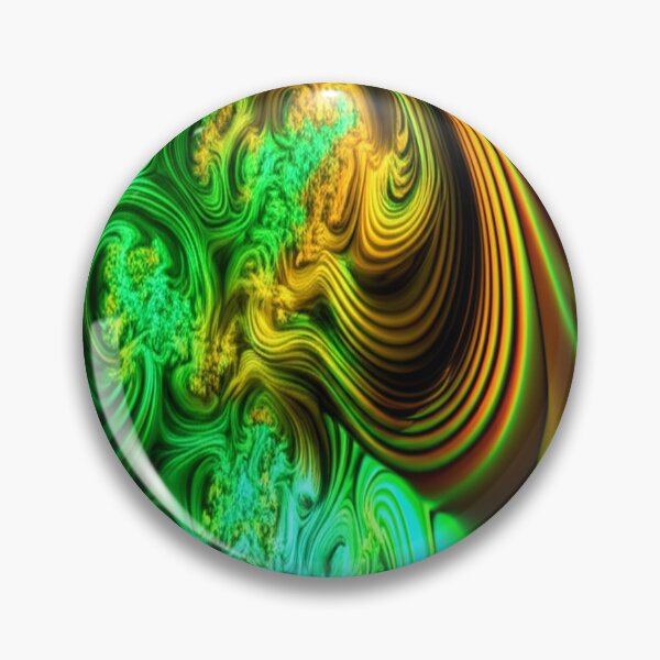 Artikelvorschau, Vibrant Rainbow Wave Abstract Print entworfen und verkauft von Mixture-Designs.