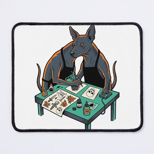 Item preview, Xoloitzcuintli Tattoo Artist designed and sold by PictoVibe.