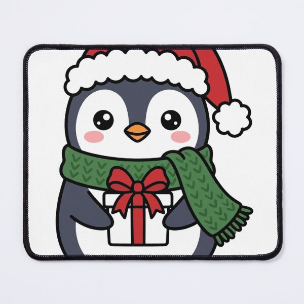 Item preview, Christmas Penguin Classic T-Shirt (4) designed and sold by fine line.