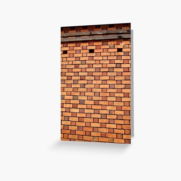 Up the Wall Greeting Card