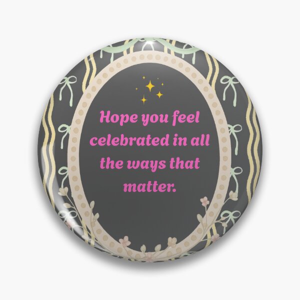 Item preview, Hope You Feel Celebrated In All Ways Sage Bow Oval Frame designed and sold by FestivityFinds.