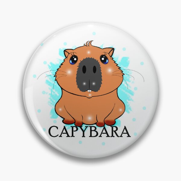 Item preview, Adorable Capybara  designed and sold by Shirley cute art .