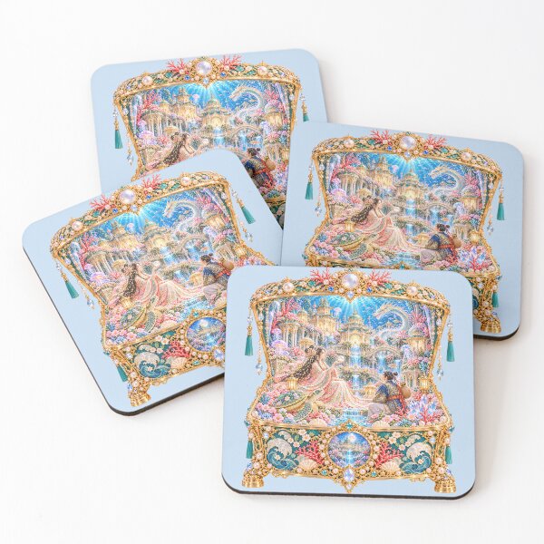 Item preview, Urashima Taro – Enchanted Dragon Palace Treasure Box designed and sold by sunbowjp stadio.