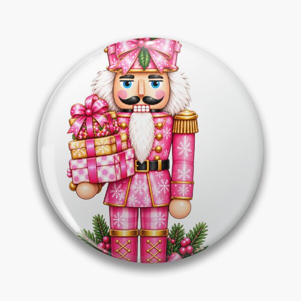 Item preview, Pink Holiday Nutcracker Gifts Christmas designed and sold by Affiliora.