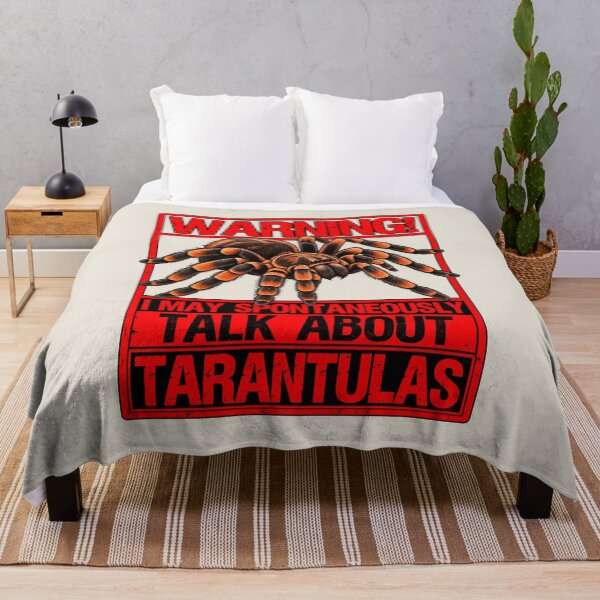 Item preview, Funny Tarantula Lover Warning May Spontaneously Talk designed and sold by Aesthetic-Avenue.