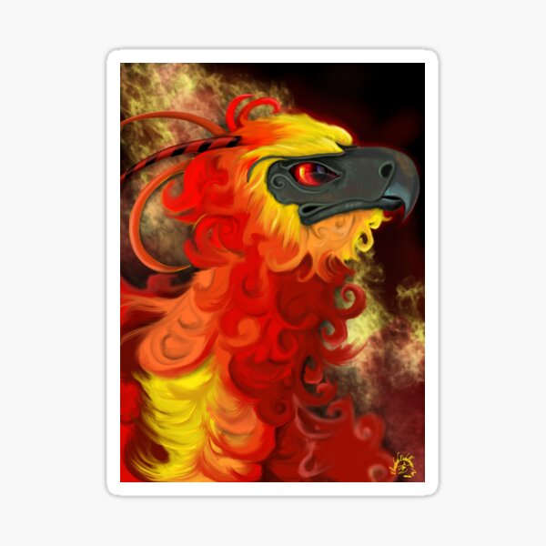 Fawkes Sticker