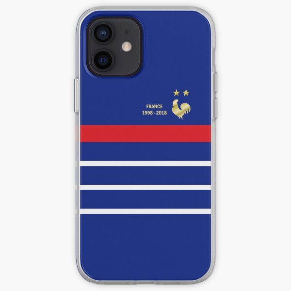 France championne 2 étoiles bis Coque souple iPhone