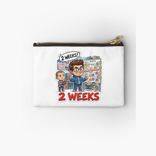 Item preview, Two Weeks Agile Estimation Funny Software Sprint Meme Scrum Master Gift designed and sold by YNAMREG.