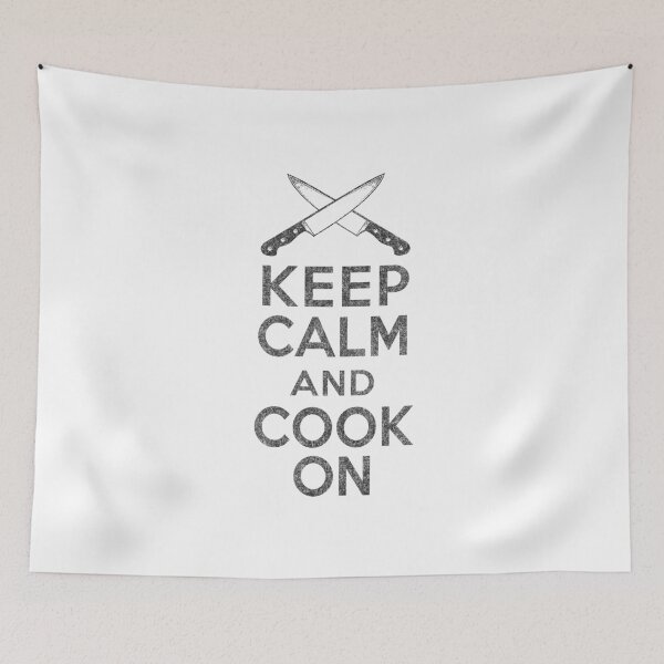 Item preview, KEEP CALM and COOK ON designed and sold by snarkee.