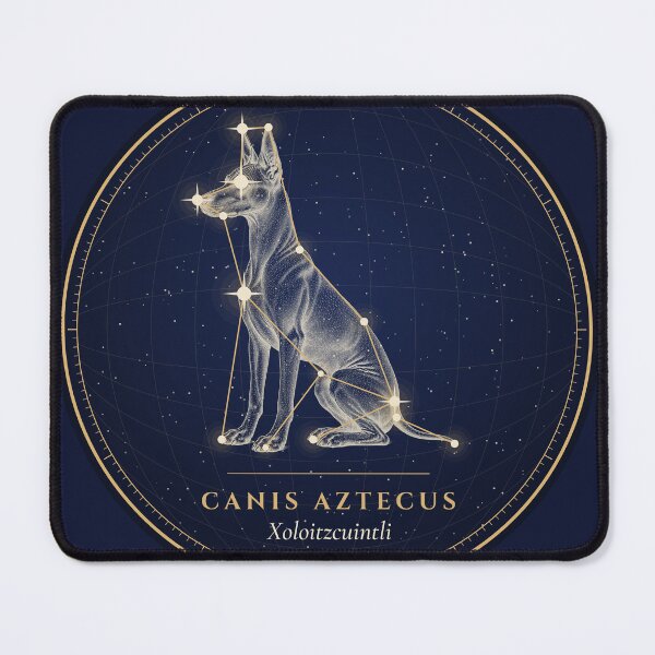 Item preview, Xoloitzcuintli Constellation – Celestial Dog Art designed and sold by Celestial Atlas of Dogs.