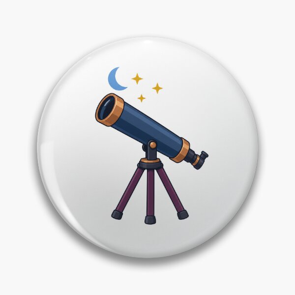Artikelvorschau, Blue Telescope and Crescent Moon entworfen und verkauft von NOIRXU.
