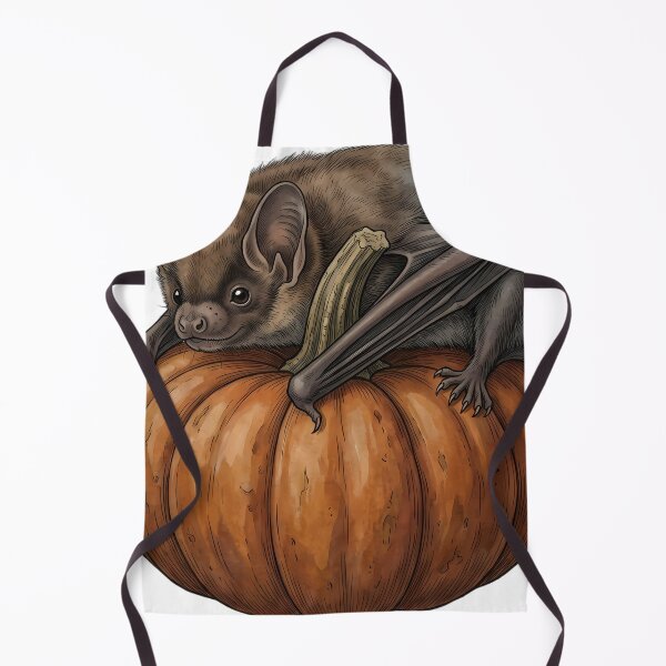 Item preview, Vintage Naturalist Mexican Free-tailed Bat - Antique Samhain Pumpkin Print designed and sold by Catch333.