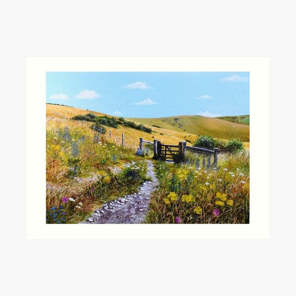 Wild to the sky Art Print