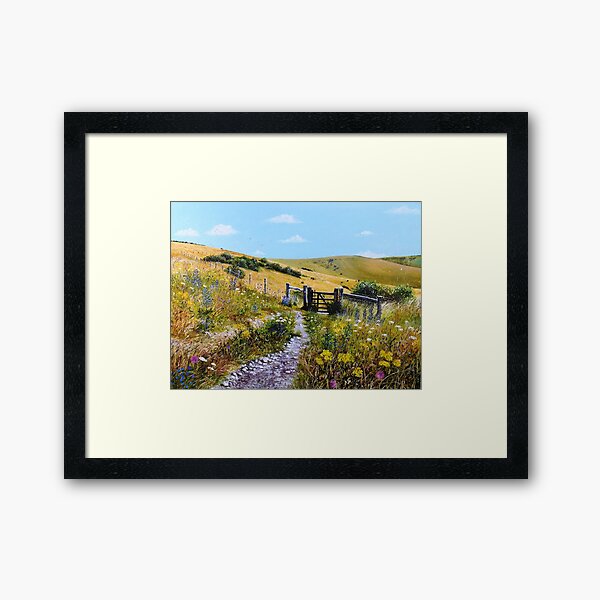 Wild to the sky Framed Art Print