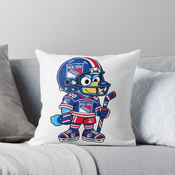 Item preview, New York Rangers Ice Hockey Lover Funny Bluey Player designed and sold by whytegegorgolo.