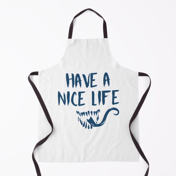 Item preview, Have a Nice Life Inspirational Blue Artwork Design designed and sold by Thepaintbrush7.