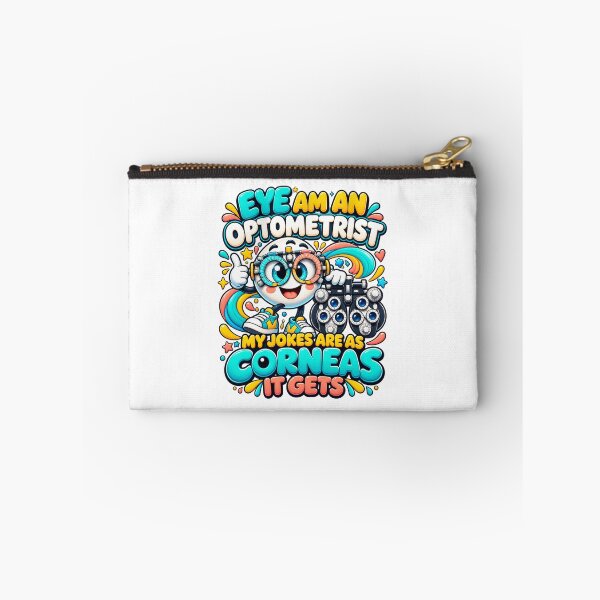 Item preview, Eye Am an Optometrist Funny Cornea Pun designed and sold by GridText.