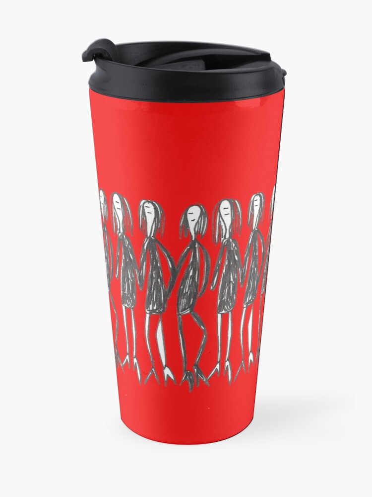 Alternative Ansicht von Ladies in black Thermobecher