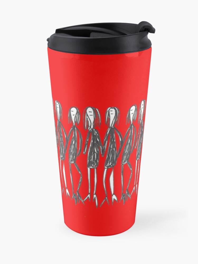 Alternative Ansicht von Ladies in black Thermobecher