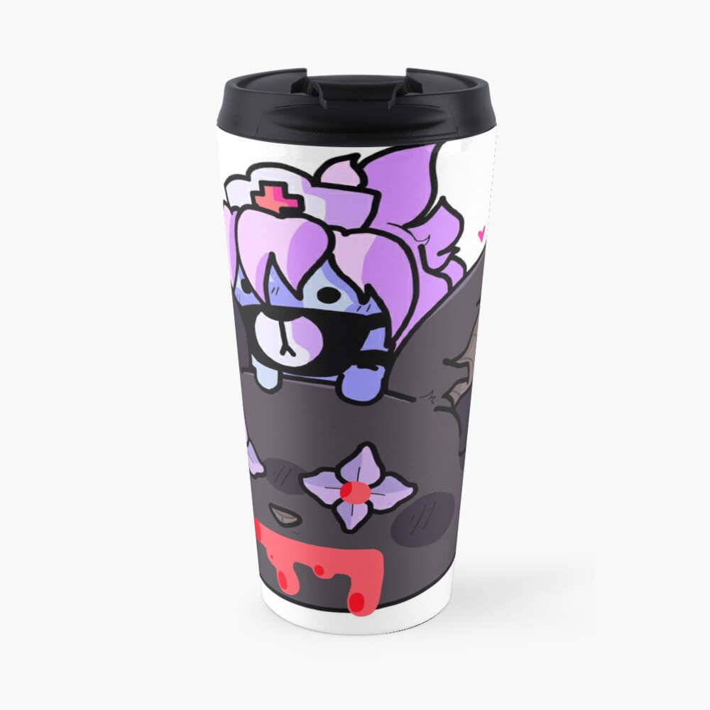 Lil Morgenne Nibbles Travel Mug By Squiddbubbles Redbubble - morgenne roblox
