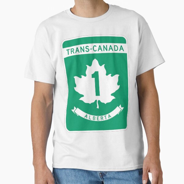 Item preview, Alberta Highway 1 (Trans-Canada Highway) | Canada Highway Shield Sign Sticker designed and sold by AustraliaHwy.