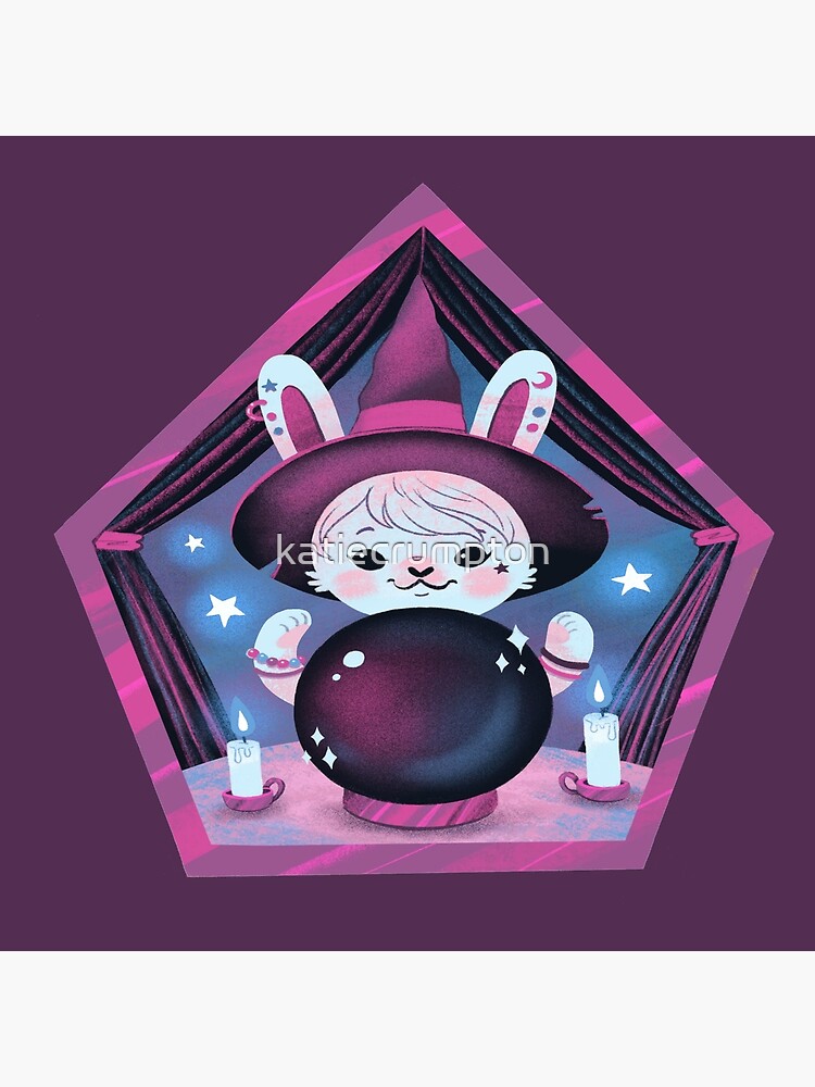 Bunny in a Bottle Sticker for Sale by katiecrumpton