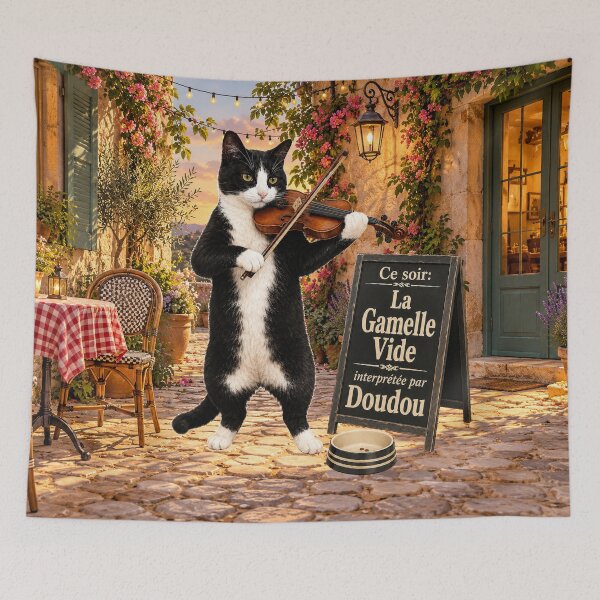 Item preview, The Empty Food Bowl - French Version designed and sold by EllieGantDesign.
