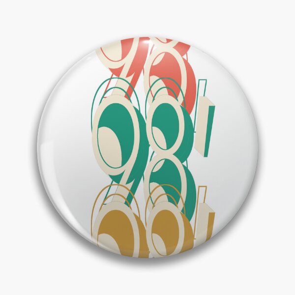 Item preview, Retro Stacked 90s Birthday Year 98 for Dark Shirts designed and sold by trone86.