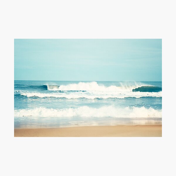 Item preview, Ocean Beach Photography, Calming Sea, Blue Waves Seascape designed and sold by Carolyn Cochrane.