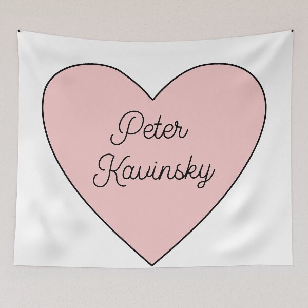 Item preview, Peter Kavinsky Heart Black designed and sold by apwidom.