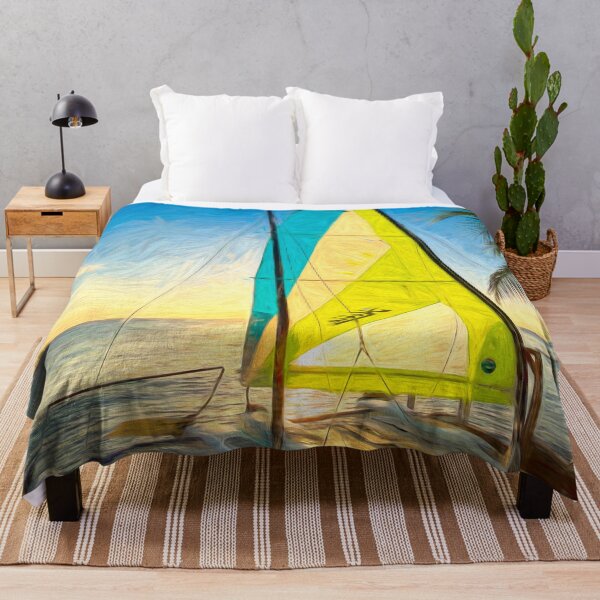 Item preview, Catamaran Caribbean Vibe Art designed and sold by Londonimages.