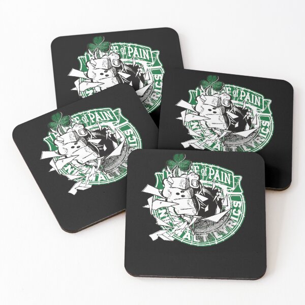 Artikelvorschau, Fist of Pain Health Lyrics Shamrock Fist entworfen und verkauft von Jelda-Lmda.