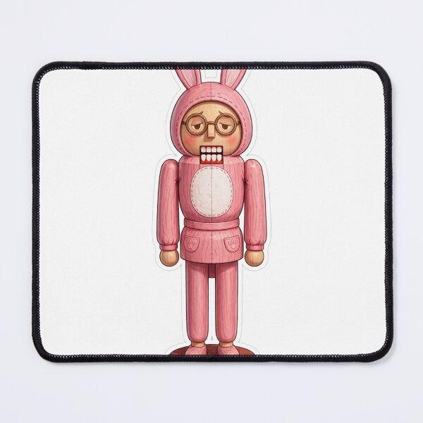 Item preview, Kid in a Pink Bunny Suit Nutcracker designed and sold by CozyCornerDesigns.