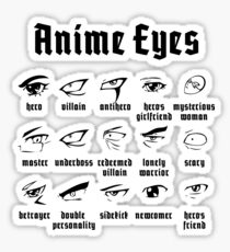 Anime Eyes Sticker