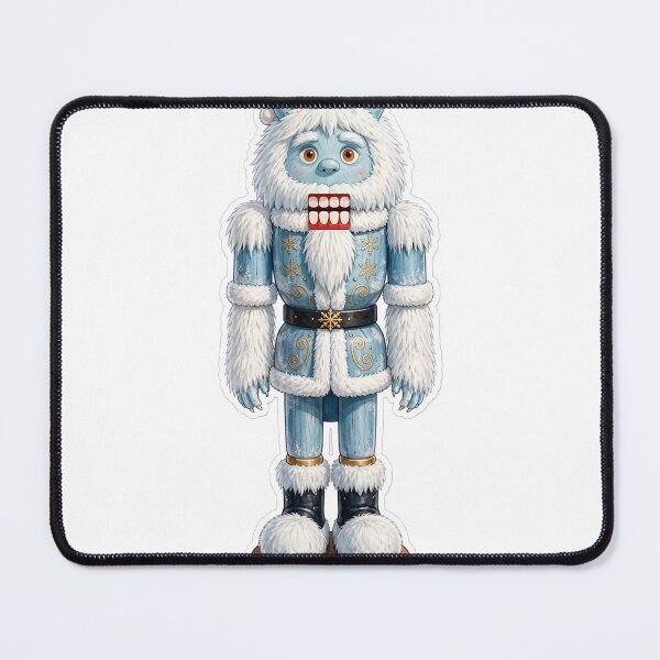 Item preview, Friendly Snow Monster Nutcracker designed and sold by CozyCornerDesigns.