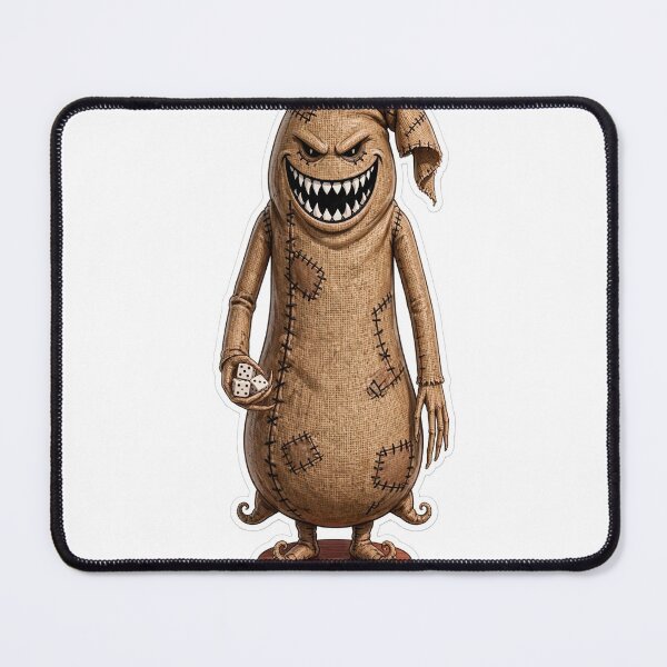 Item preview, Burlap Sack Monster Nutcracker with Dice designed and sold by CozyCornerDesigns.