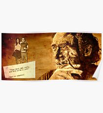 Charles Bukowski - love version Poster