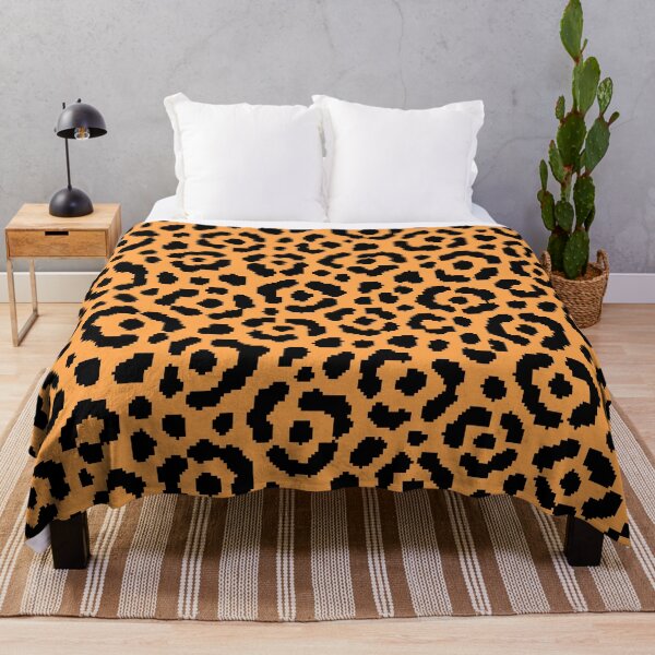 Item preview, Pixel Jaguar Spots – Retro Wildcat Pattern designed and sold by NaturePixel.