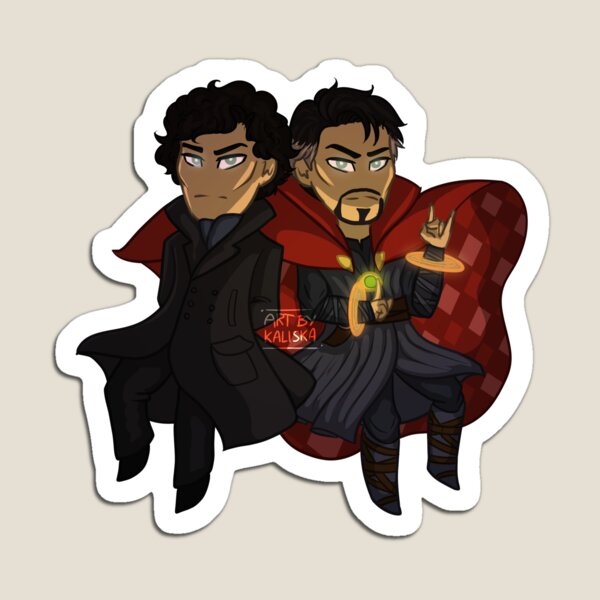 Item preview, Sherlock Holmes and Doctor Strange designed and sold by KaIiska.