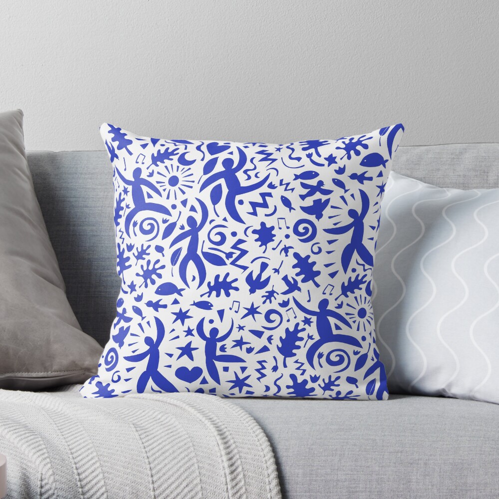 Item preview, Throw Pillow designed and sold by Cecca-Designs.