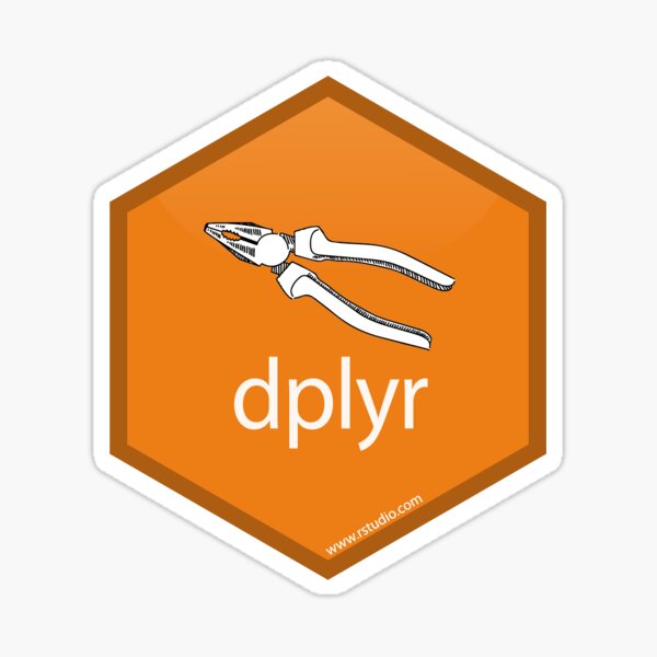 R Dplyr Logo Sticker