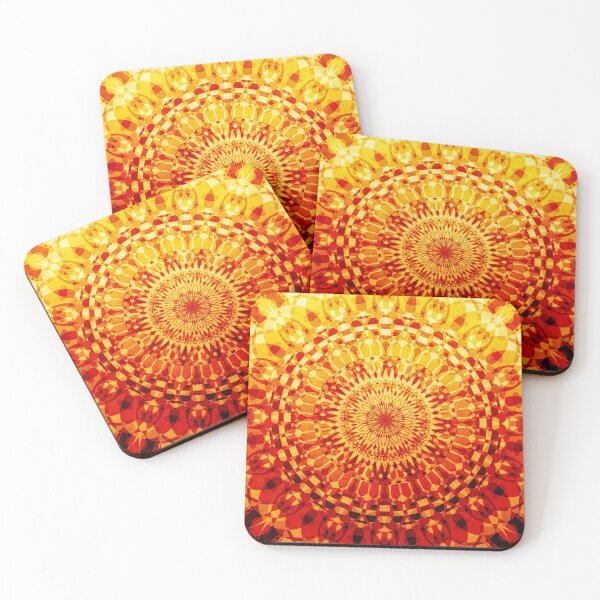 Item preview, Fiery Fire Mandala designed and sold by Elsy's Art.
