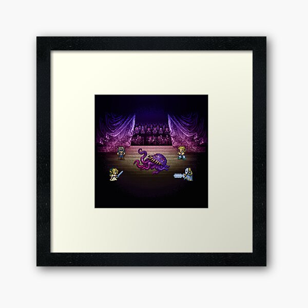 Octopus Opera Framed Art Print