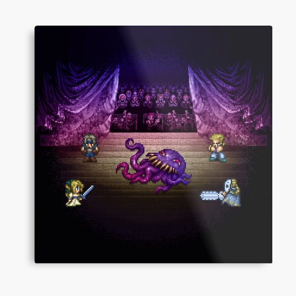 Octopus Opera Metal Print