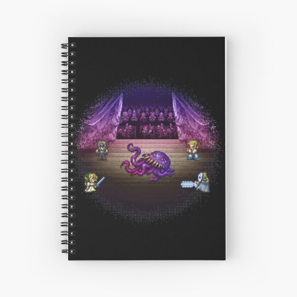 Octopus Opera Spiral Notebook