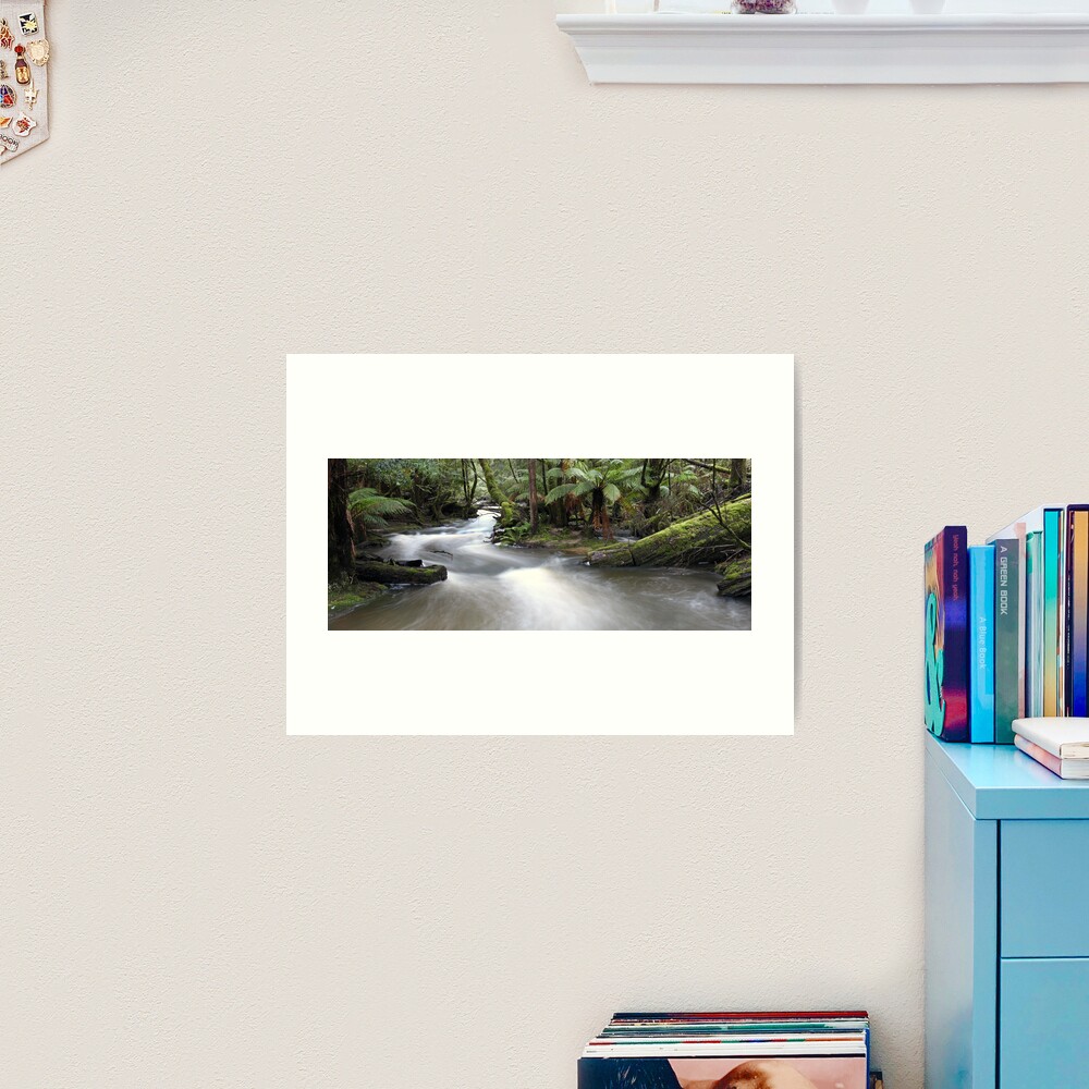 Russell Creek, Tasmania, Australia Art Print